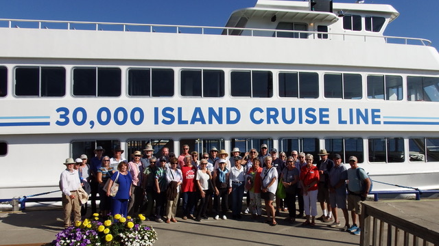 Island Cruise out of Parry Sound, September 17, 2025